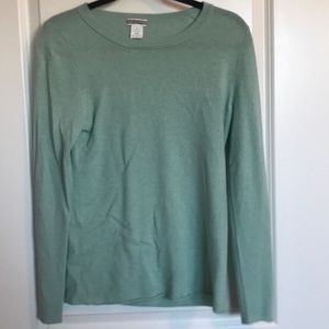 J Crew 100% cashmere long sleeve.